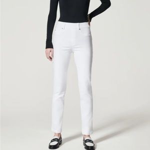 Spanx white jeans, never worn only tried on.